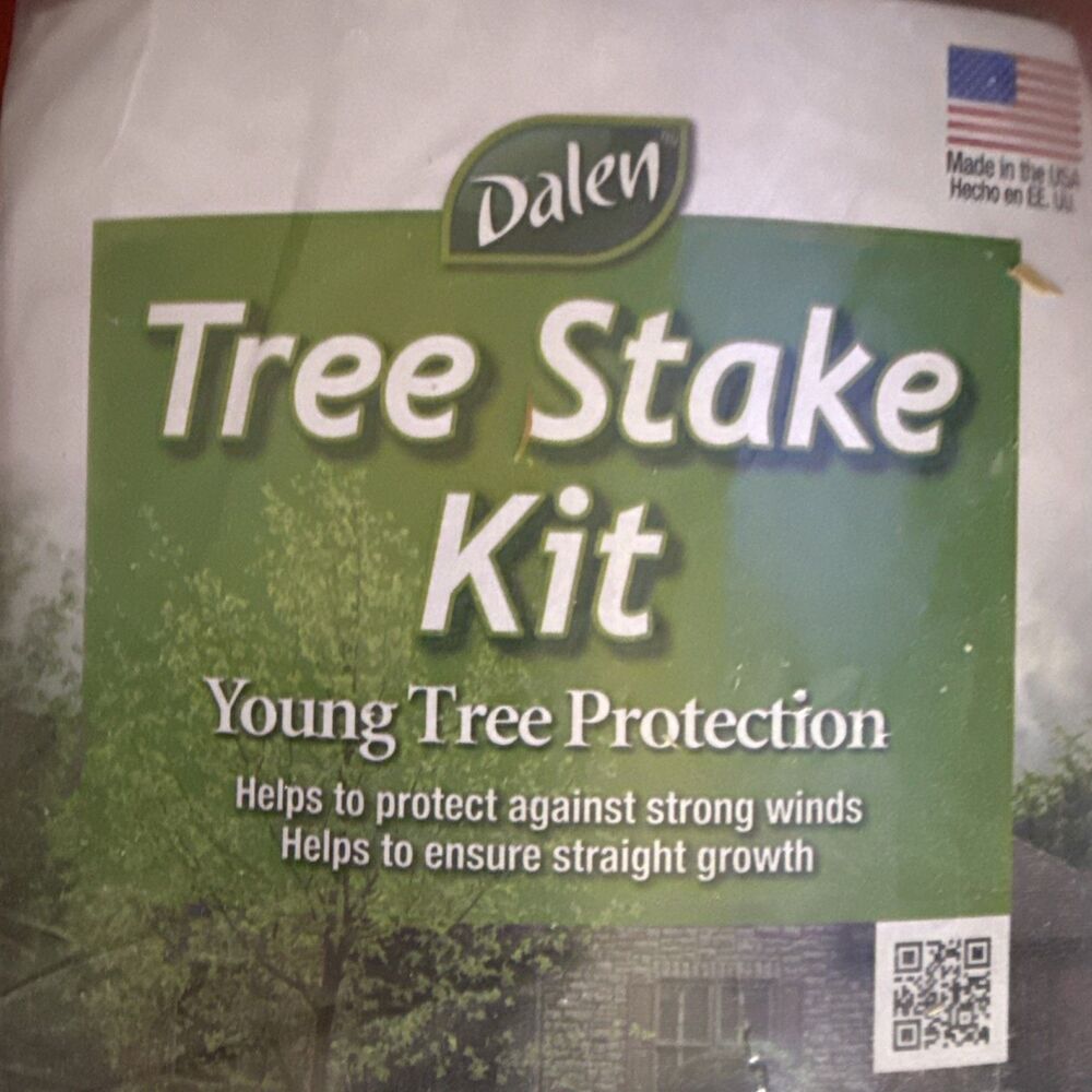 Dalen Tree Stake Kit for Young Tree Protection Two Packs Lawncare PN 4526 | NEW